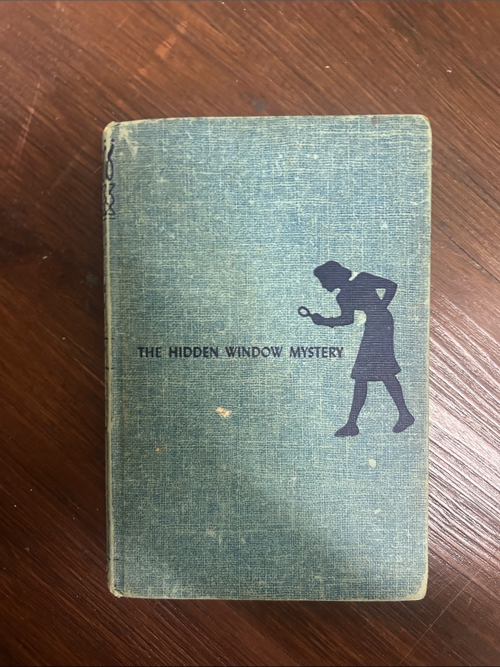 Vintage Nancy Drew book #34 Hidden Window Mystery digger first printing 1956